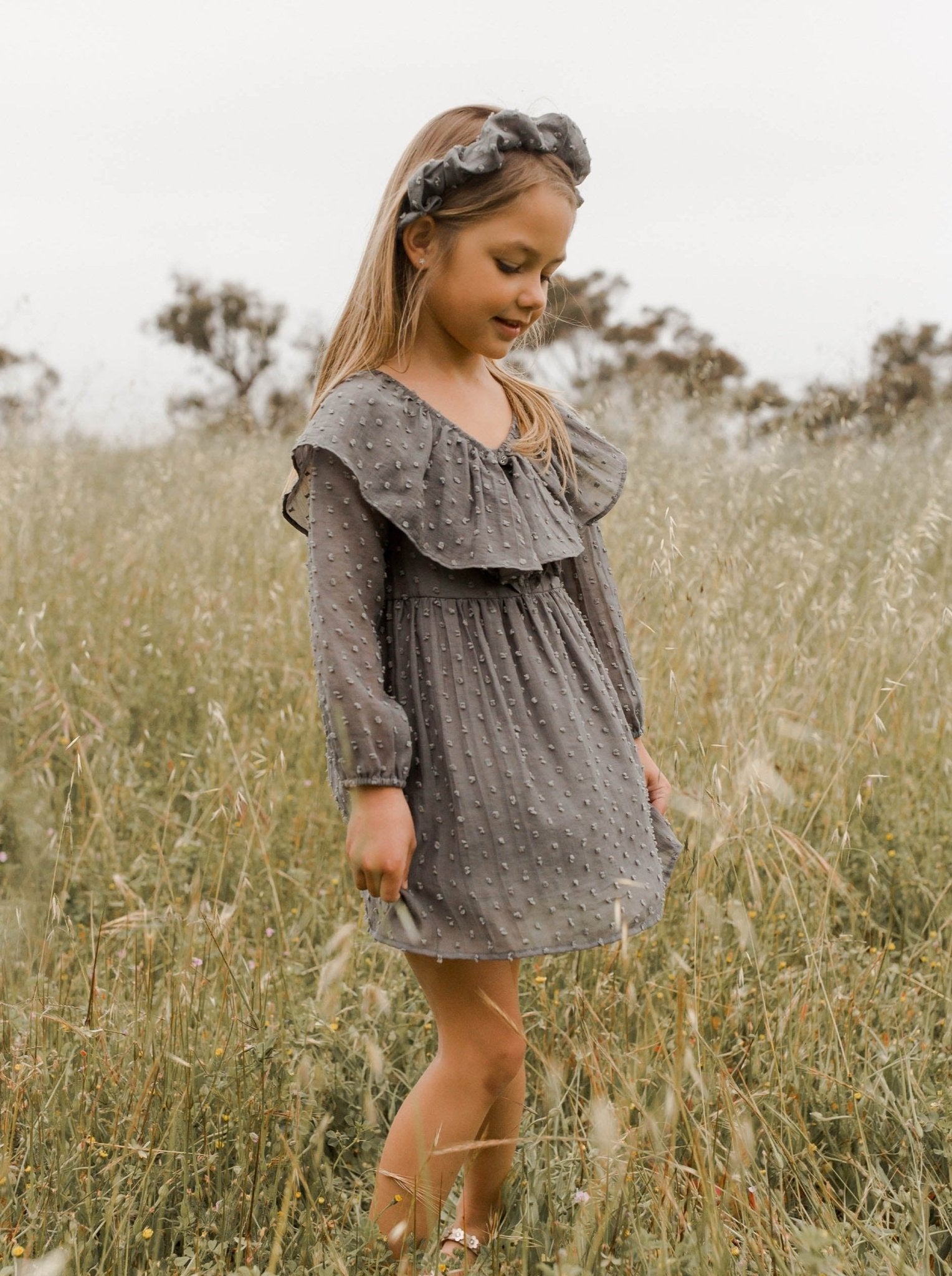 Noralee Mini Grey Claudette Dress _NL074SHAM-1026 – NorthGirls