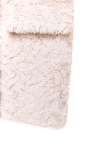 Girls Long Faux Fur Coat