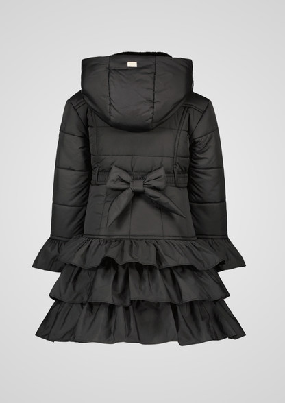 Le Chic Girls Bouquet Ruffle Coat