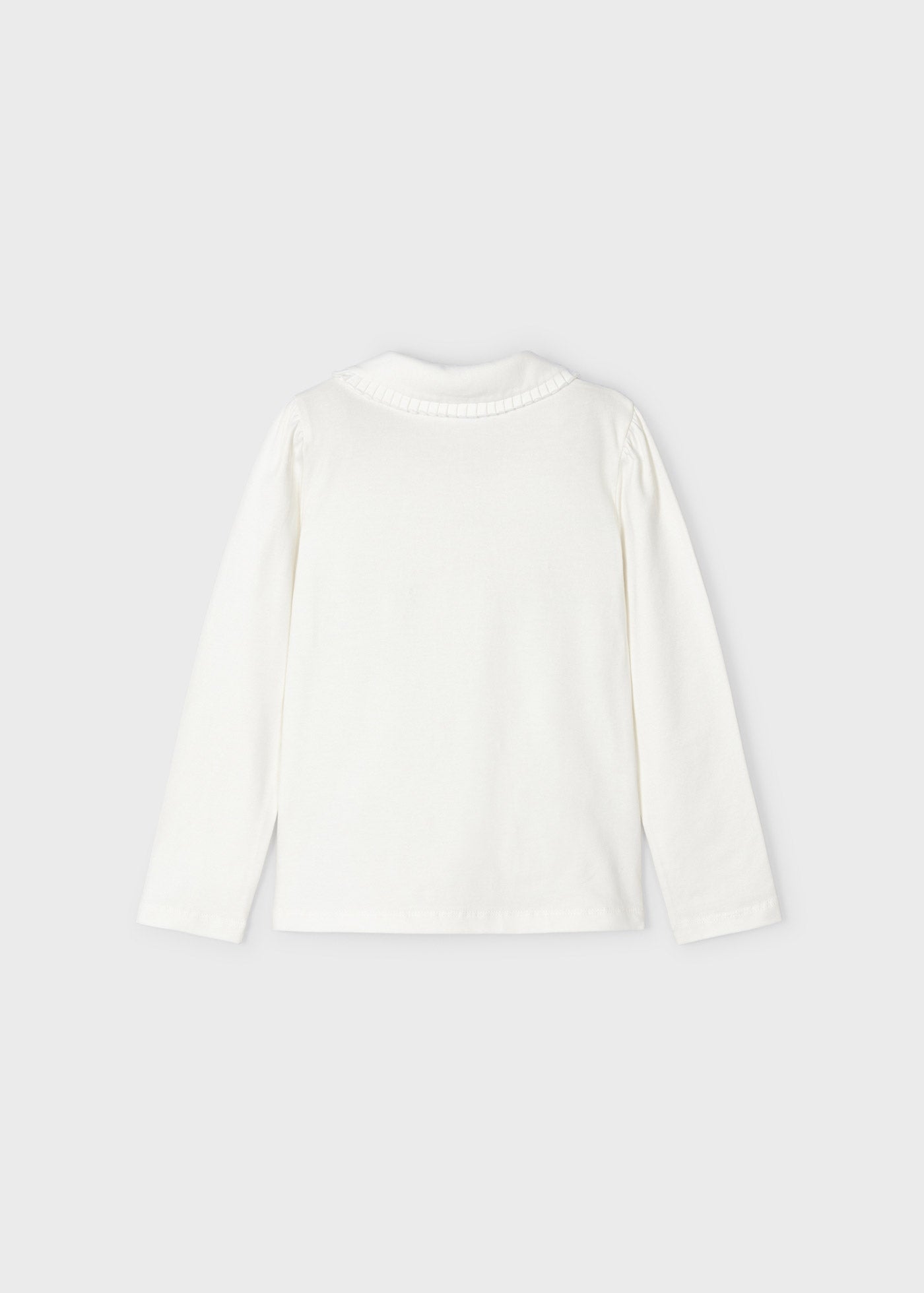 Mayoral Mini Off White Peter Pan Collar Blouse _131-63