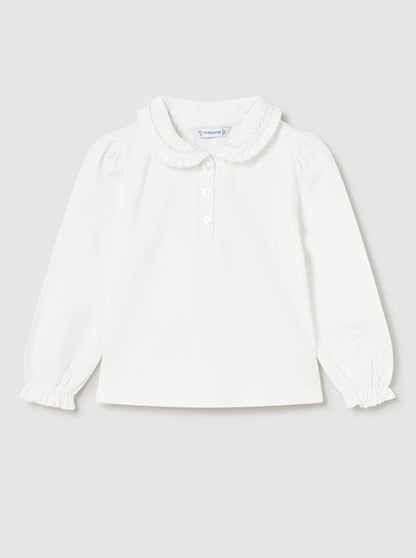 Baby Girl Long Sleeve Polo