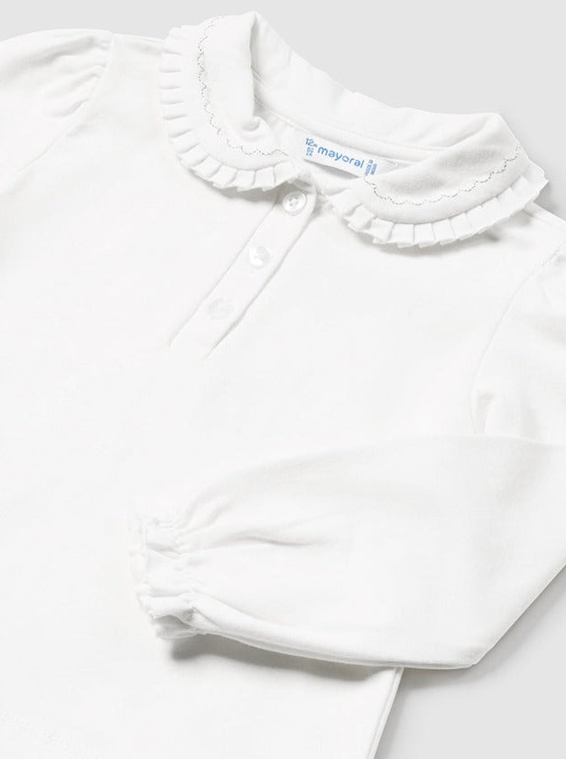 Baby Girl Long Sleeve Polo