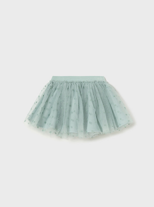 Baby Girl Flower Tulle Skirt