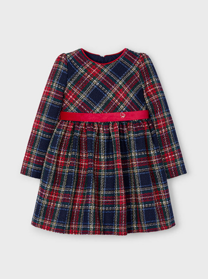 Girls Plaid Dress