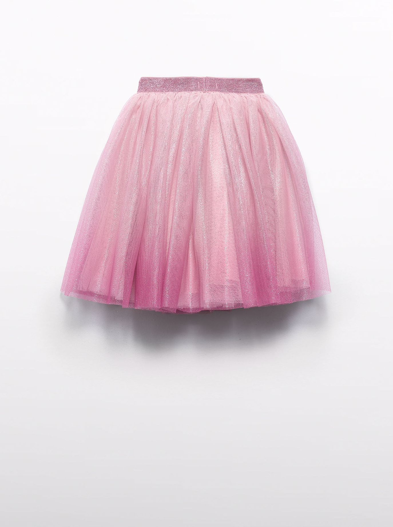 Girls Glitter Tulle Longer Skirt