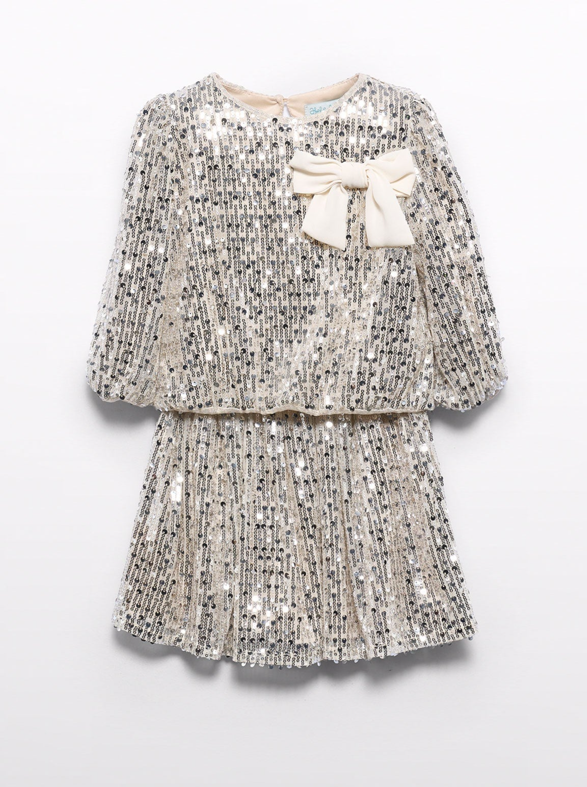 Girls 2 Piece Sequin Top and Skirt Set