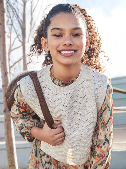 Teen Girls Knit Vest