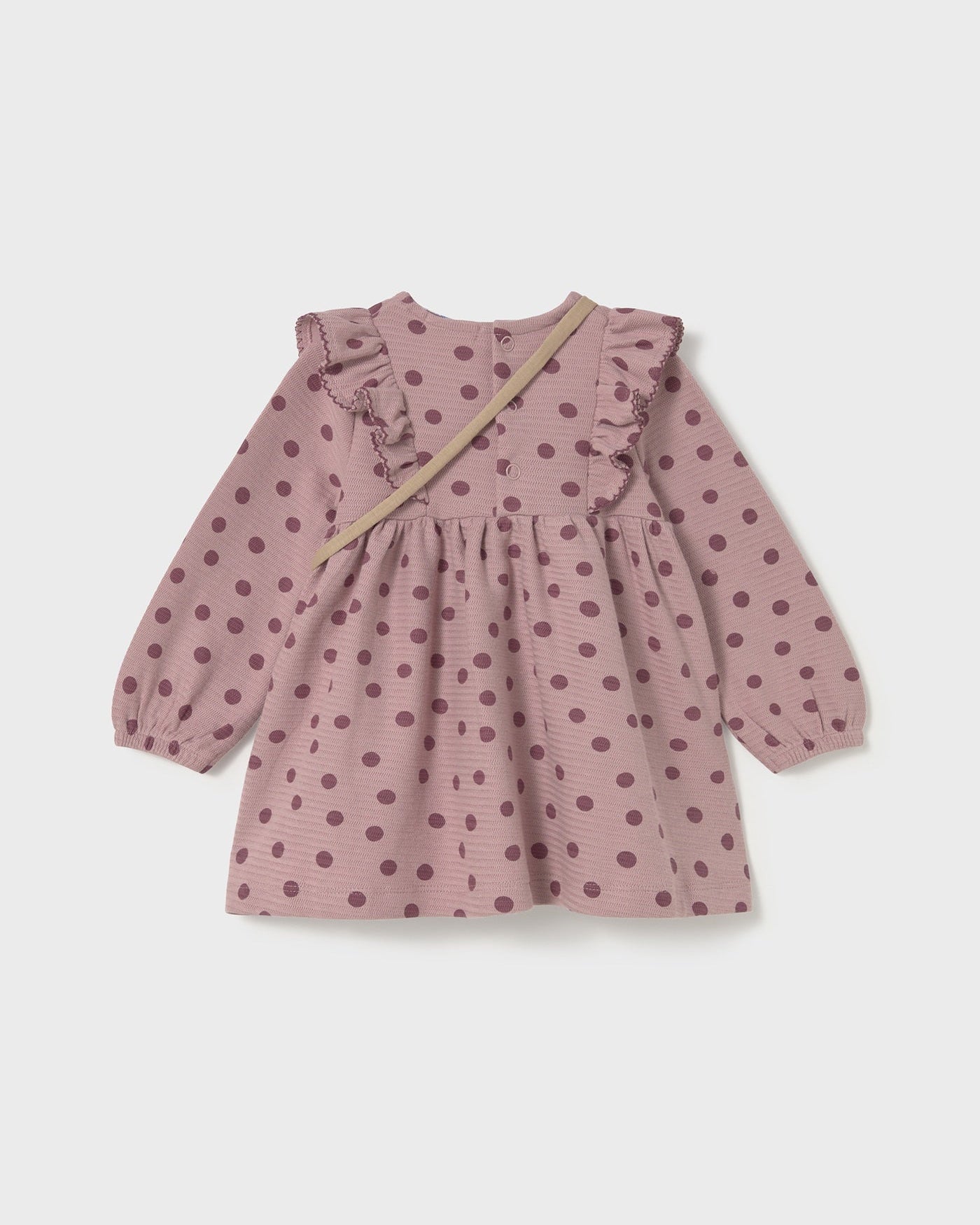 Mayoral Baby Girls Printed Dress With Bag_ 2920