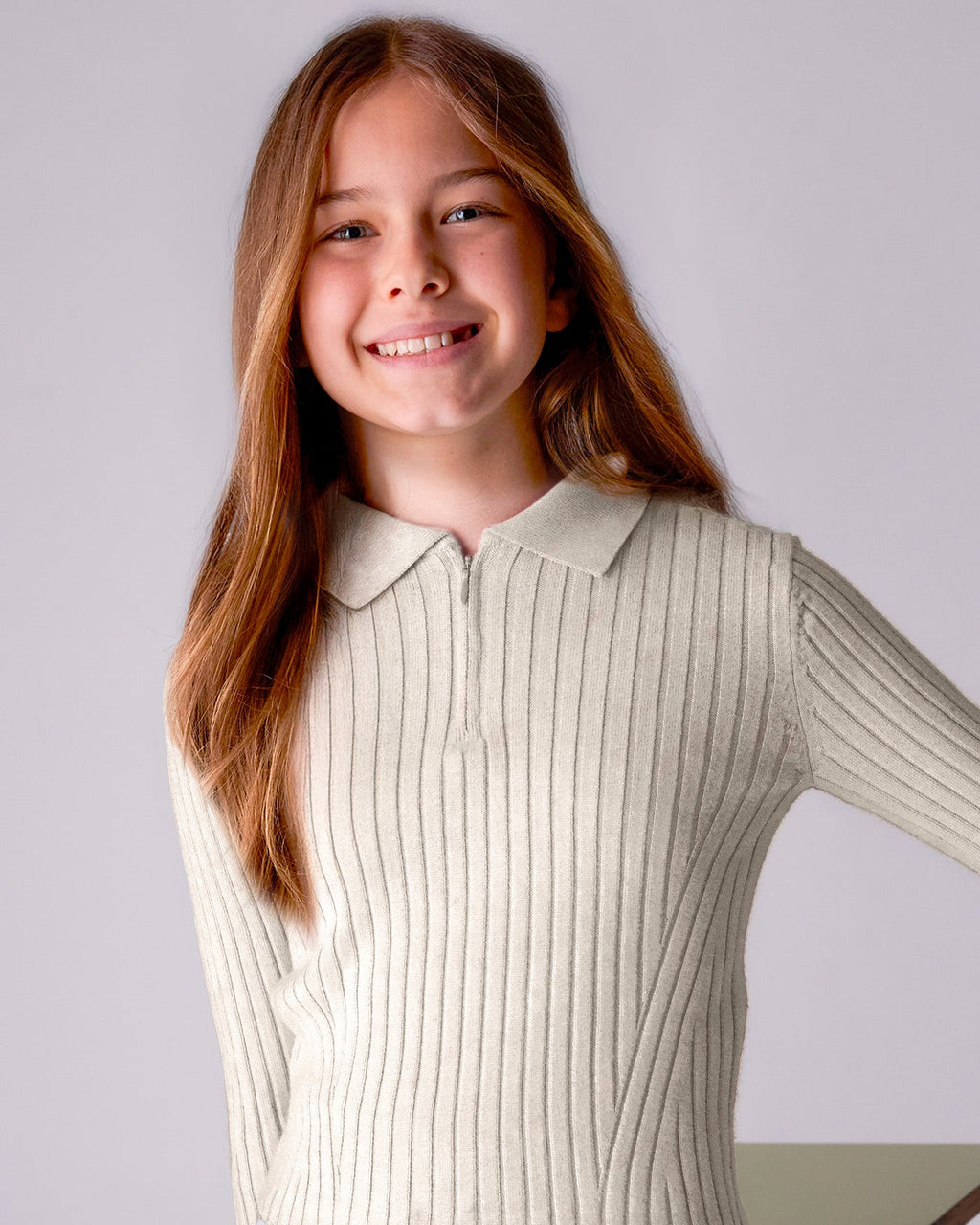 Mayoral Girls Knit Polo_ 7195