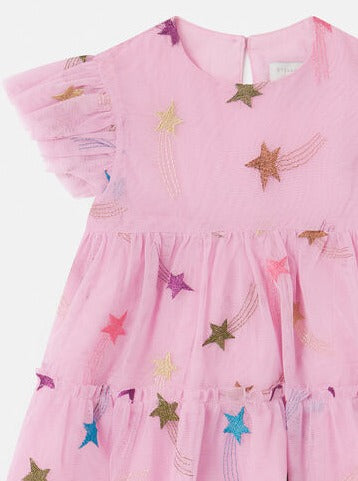 Baby Girl Tulle & Glitter Star Dress