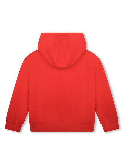 Michael Kors Red Hooded Sweatshirt _R15213-961