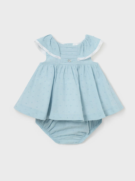 Mayoral Baby Newborn Dress_ 1805-42