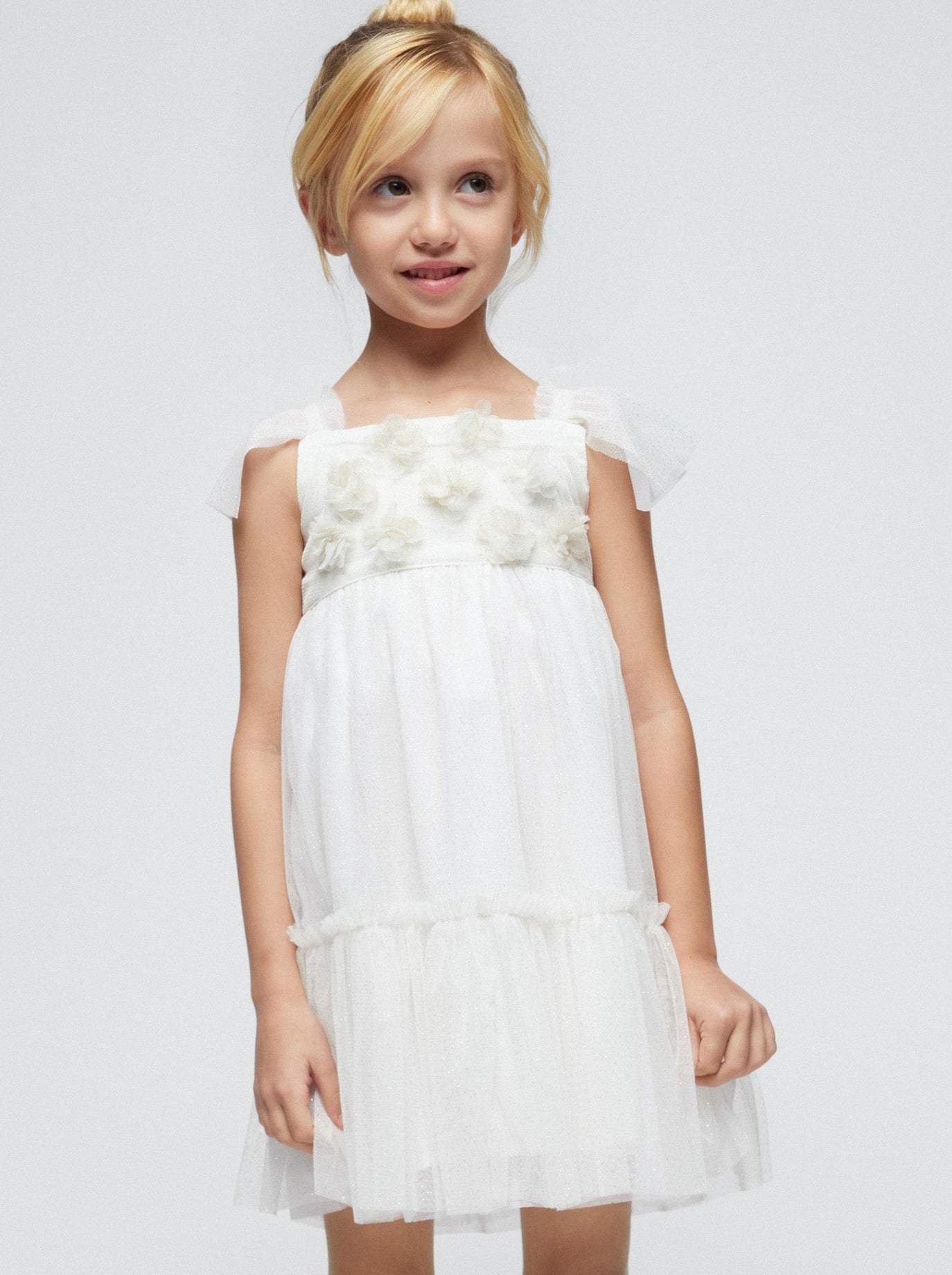 Mayoral Mini Tulle Dress