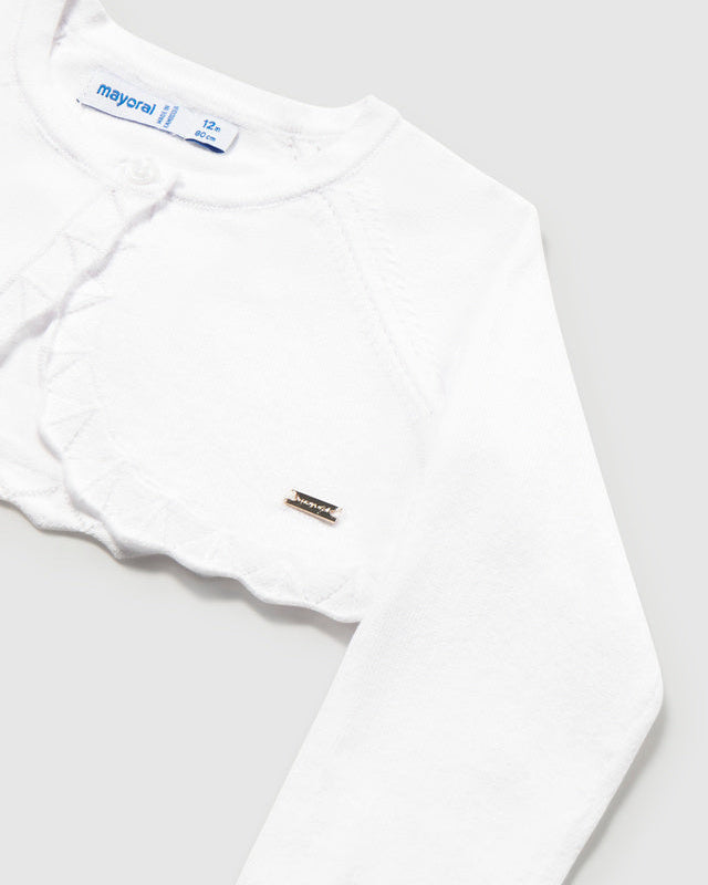 Mayoral Baby Girls Basic Knit Bolero_ 306