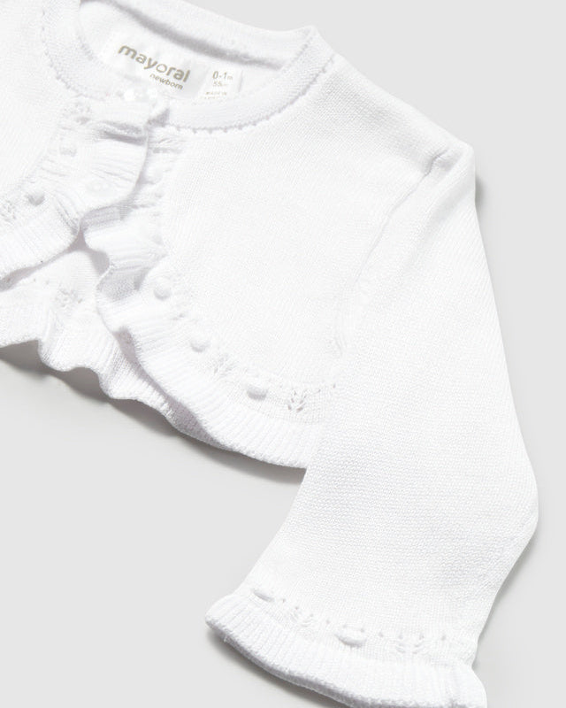 Mayoral Baby Girls Basic Knit Bolero_ 318