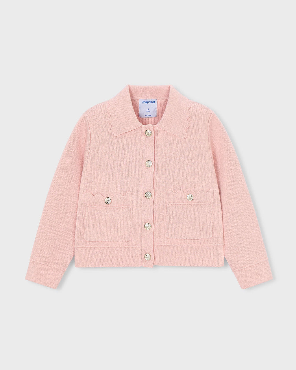 Mayoral Girls Knit Jacket_ 3450