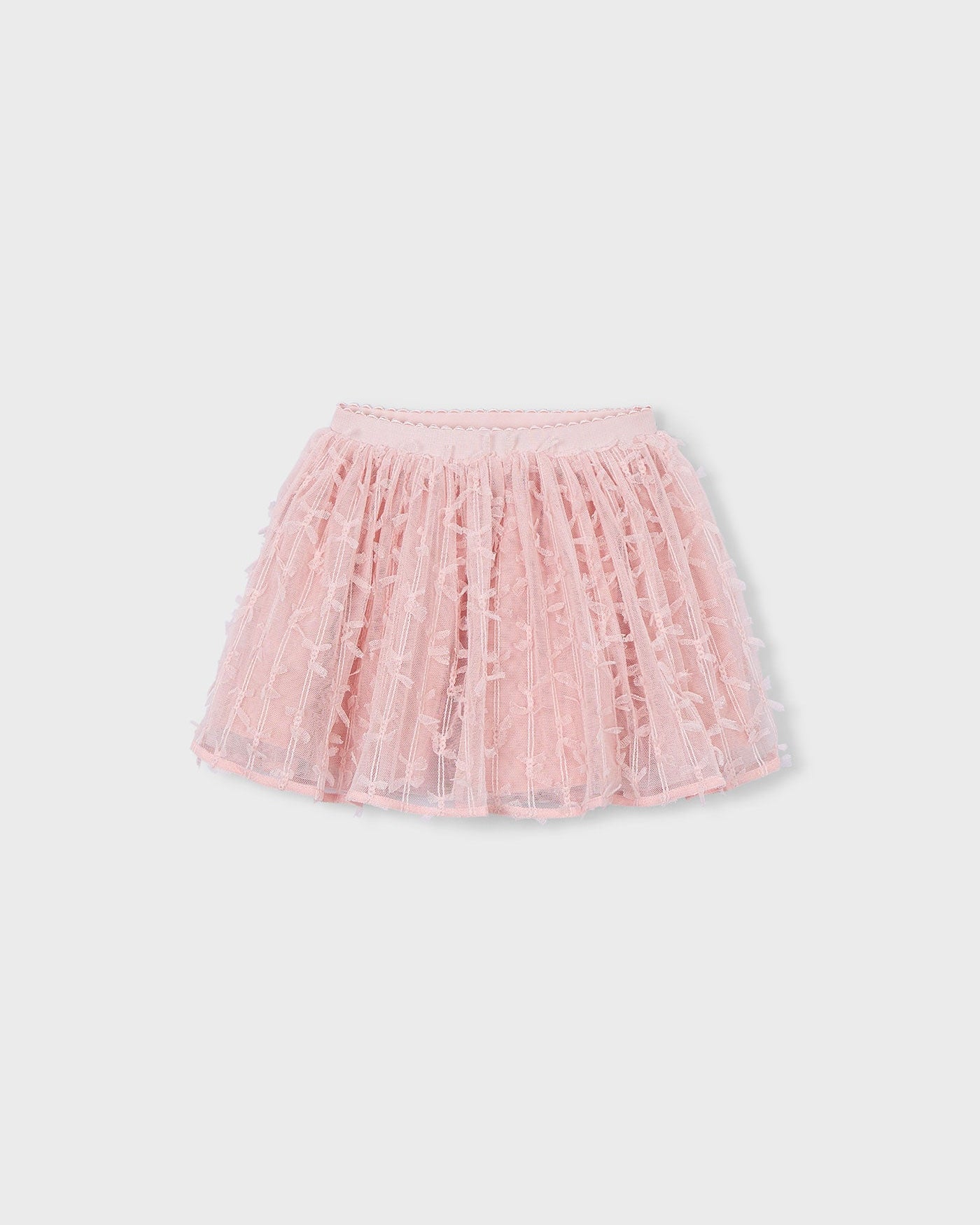 Mayoral Girls S/S Tulle Shirt & Skirt Set_ 3001Set