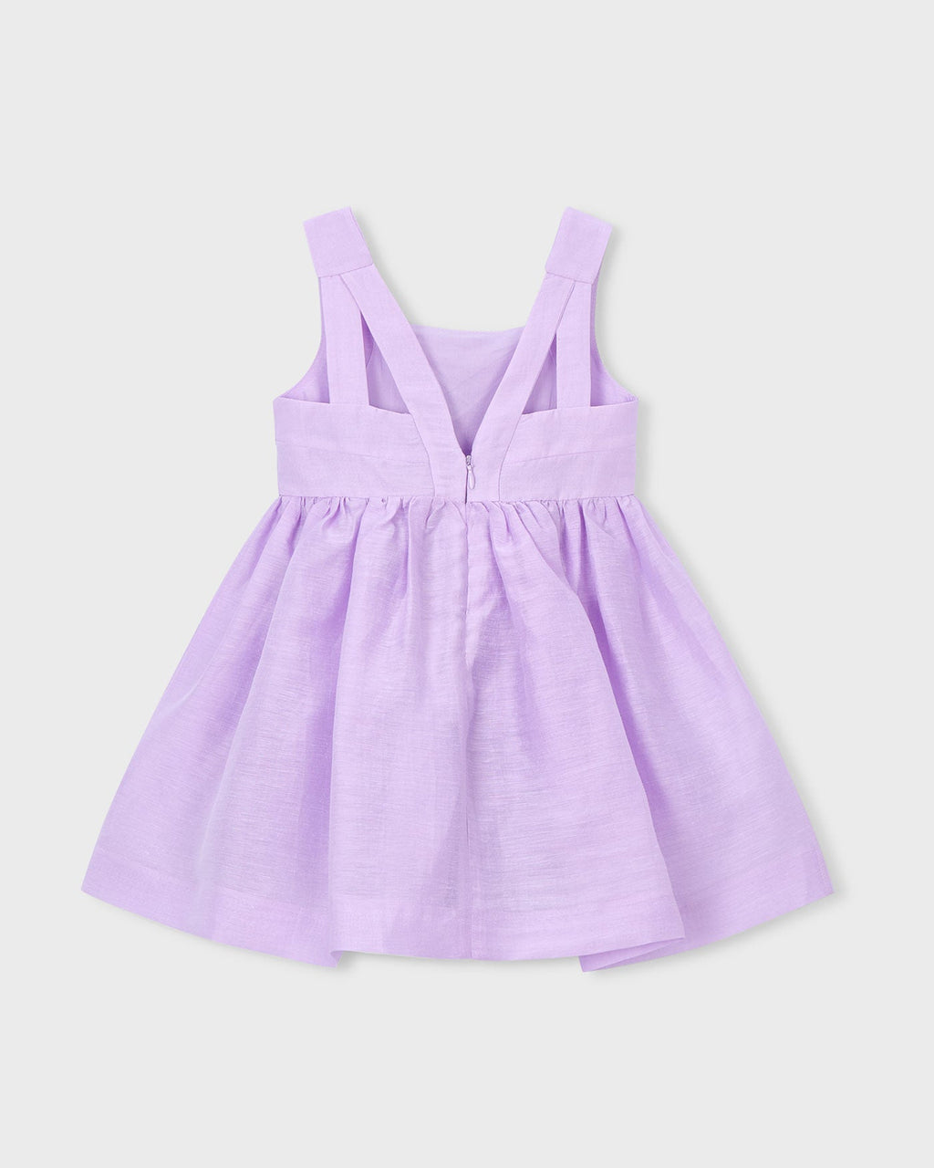 Mayoral Girls Linen Dress_ 3916