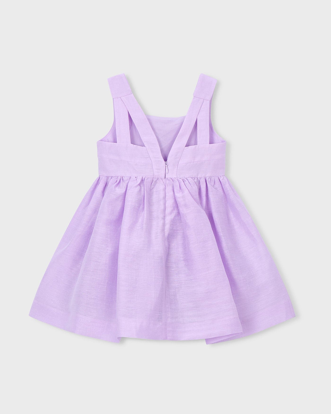 Mayoral Girls Linen Dress_ 3916