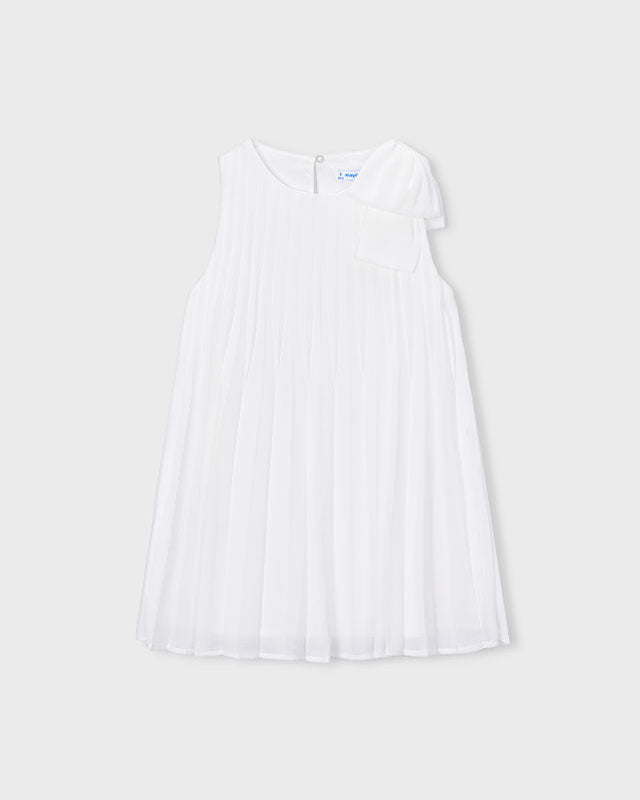 Mayoral Girls Pleated Dress_ 3920