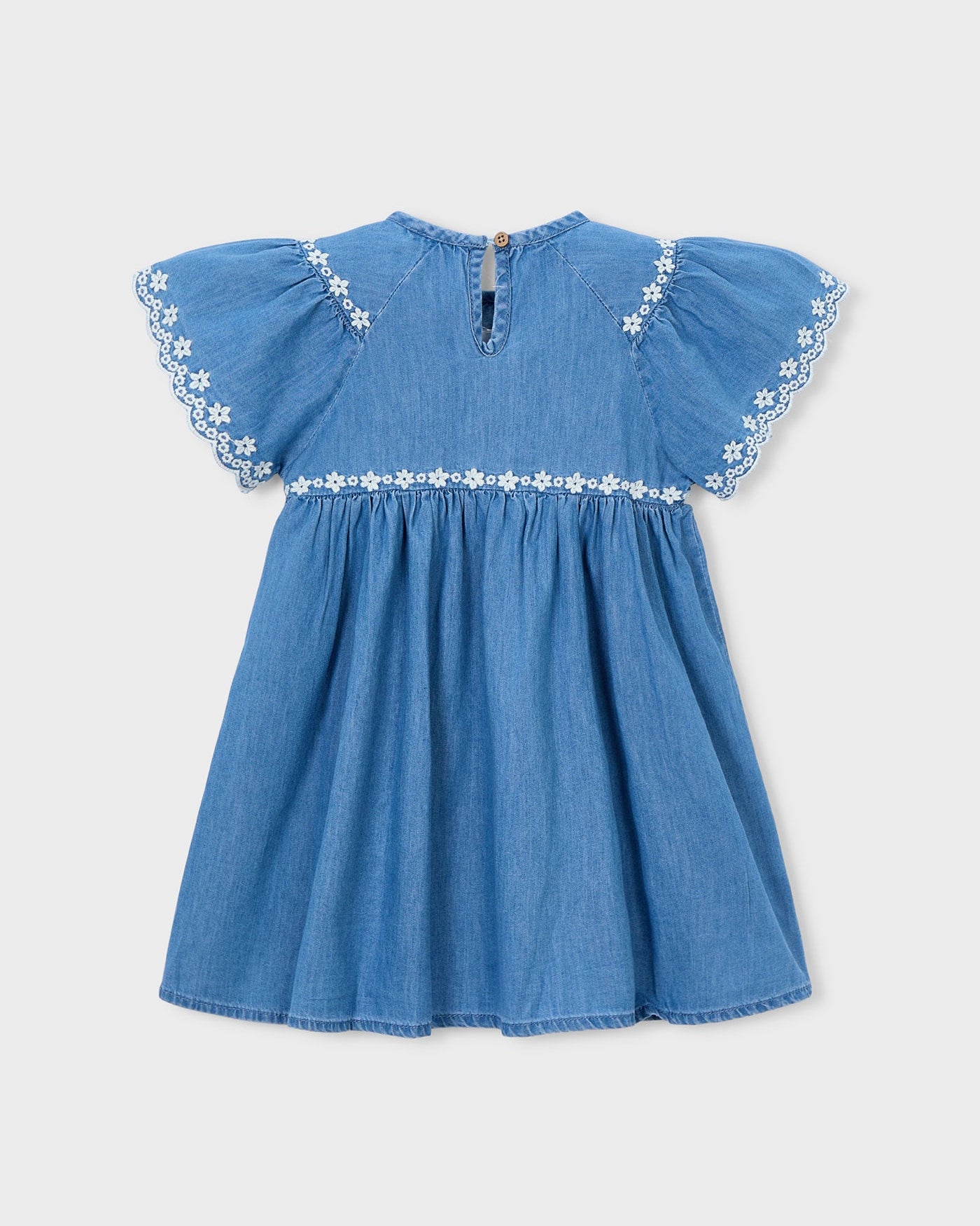 Mayoral Girls Embroidered Dress_ 3927