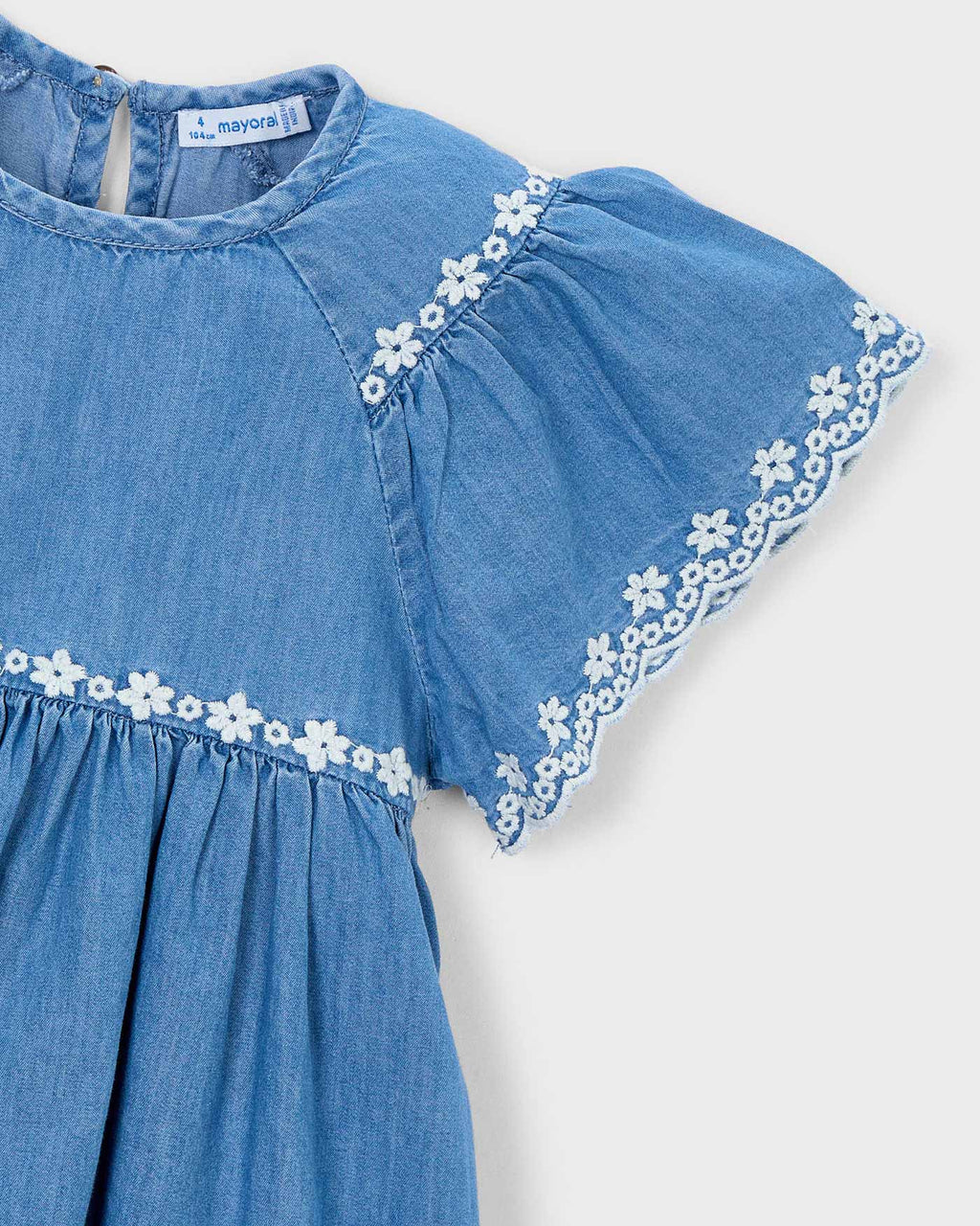 Mayoral Girls Embroidered Dress_ 3927