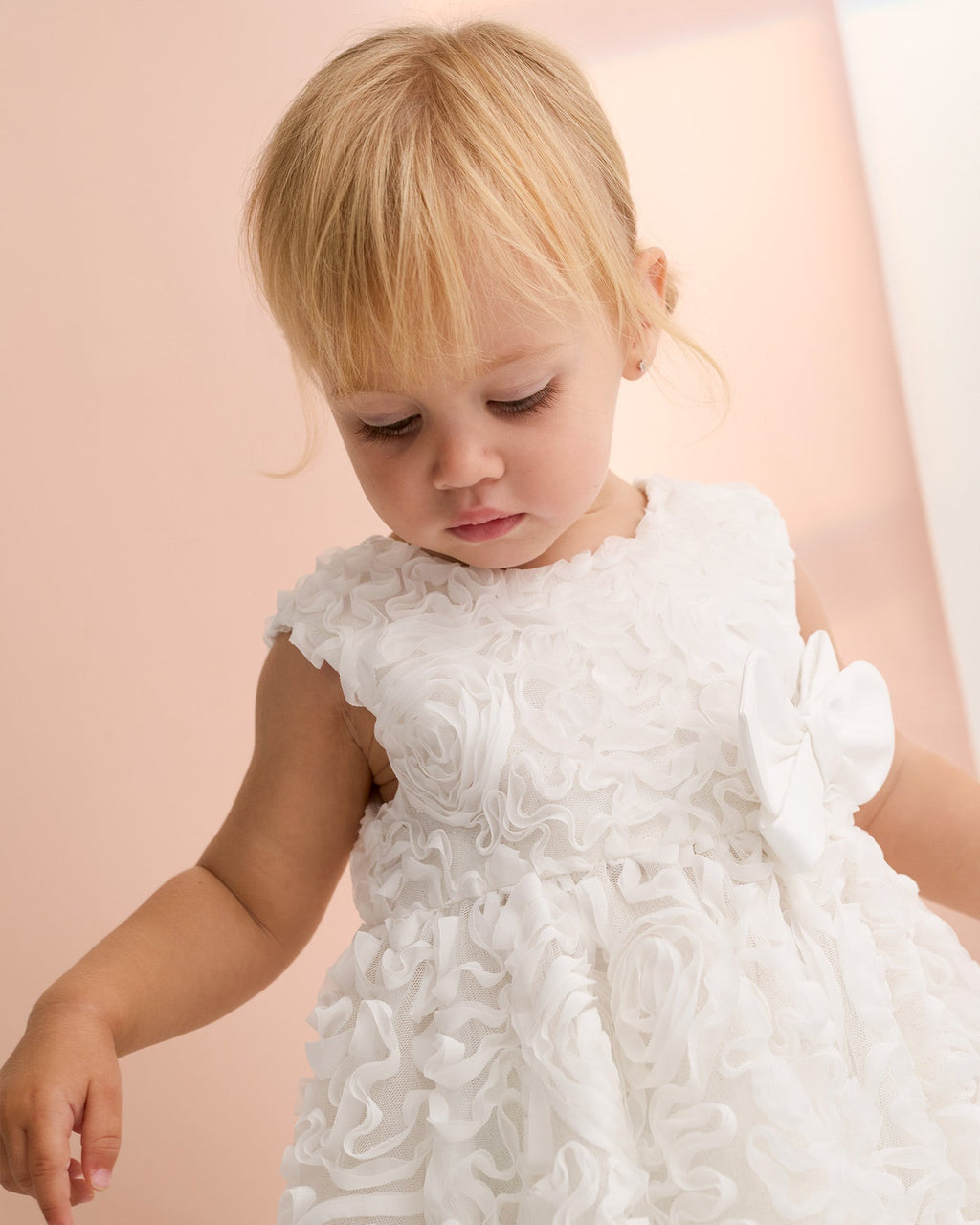 Abel & Lula Baby Girls Puffed Dress_ 5004