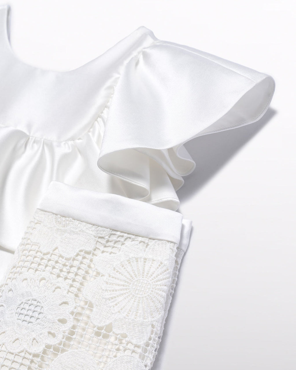 Abel & Lula Girls Lace Culotte Pants Set_ 5212