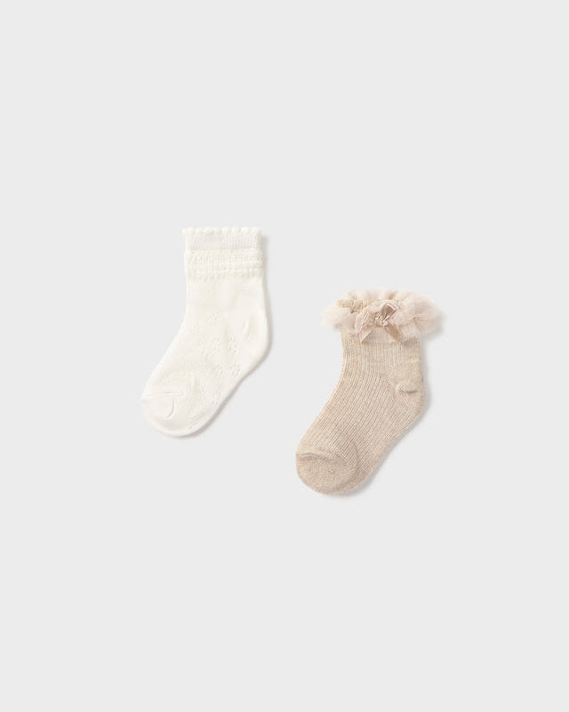 Mayoral Baby Girls Dress Socks Set_ 10140
