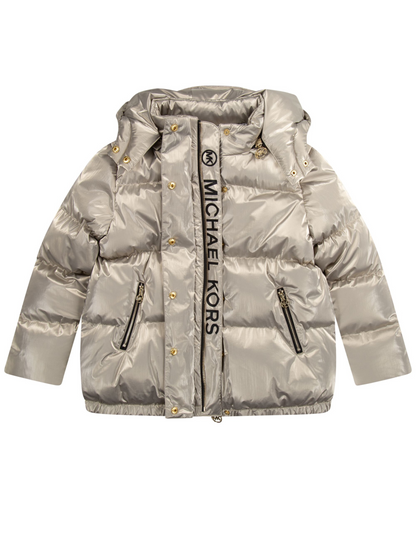Michael Kors Hooded Puffer Jacket _Gold R16111-574