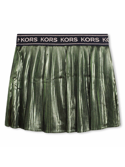 Michael Kors Green Pleated Skirt _R13129-633