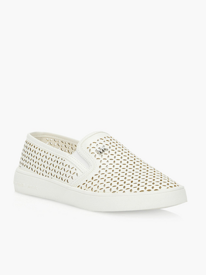 Michael Kors Slip-Ons Shoes White_MKS10424C
