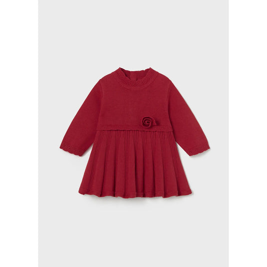 Baby Girl Rose Knit Dress