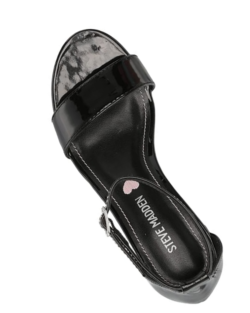 Steve Madden Kids Carrson Black Patent Shoes