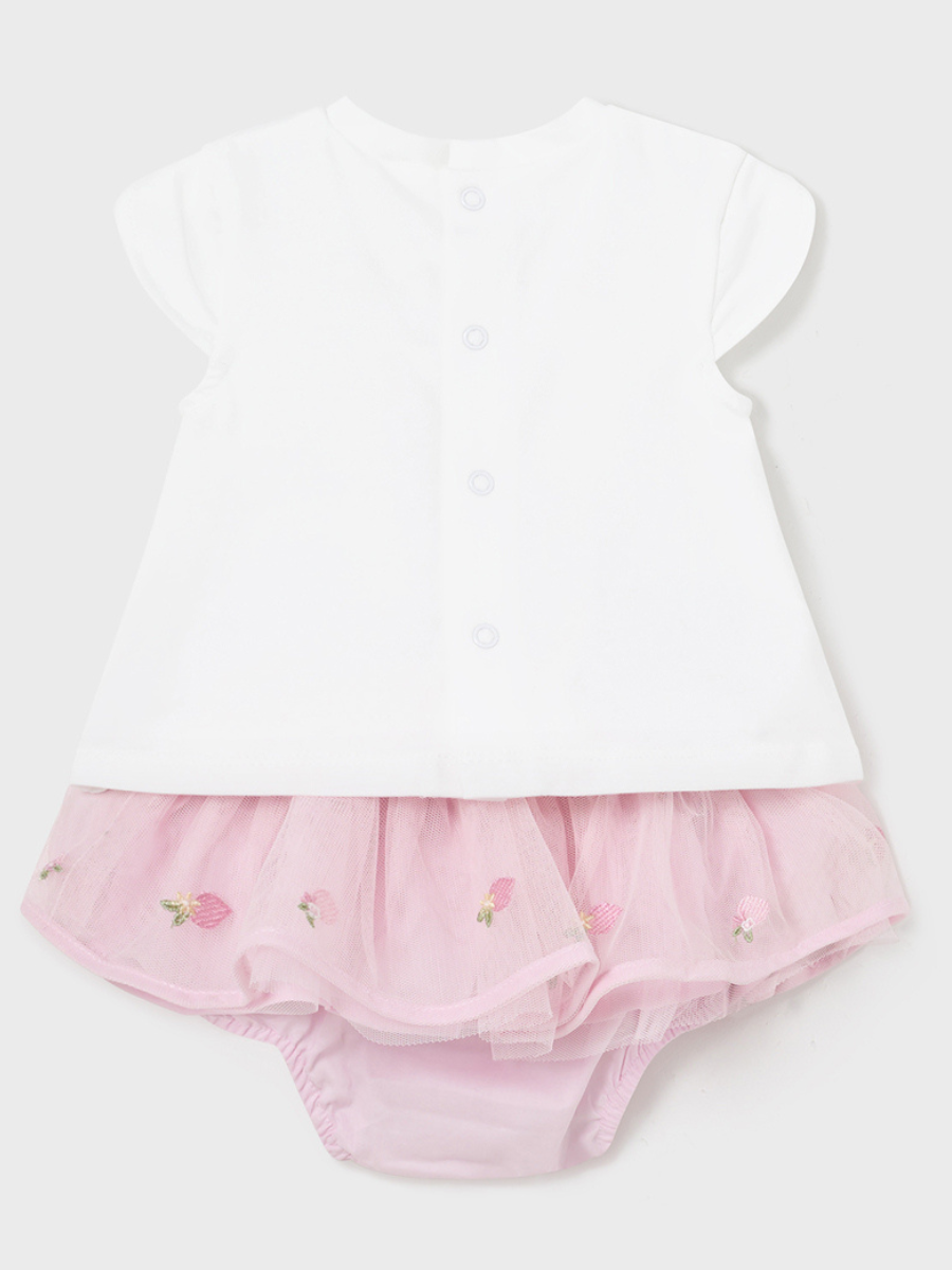 Mayoral Baby Newborn Tulle Skirt Set_ 1838-49