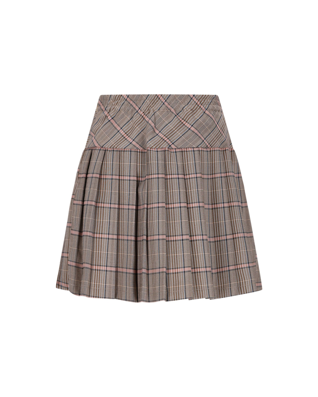 Le Chic Girls Twinny Plaid Skirt_ C508-5715