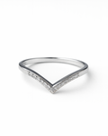 Evershine Silver V Ring_ 57530