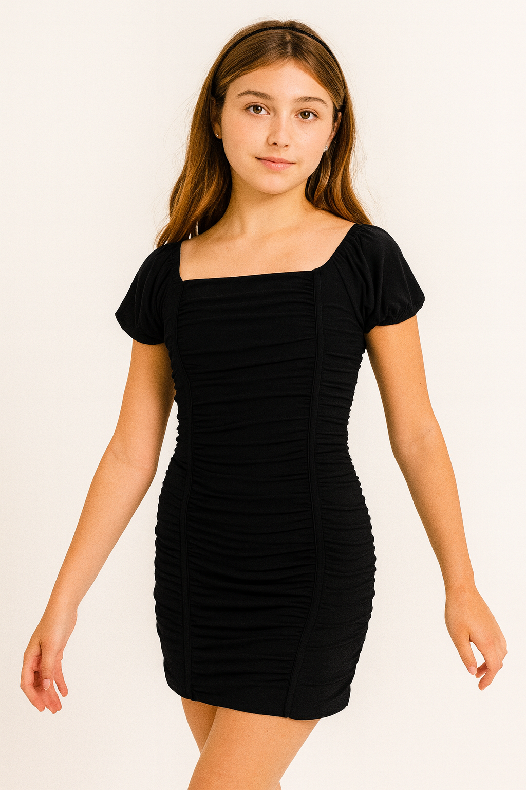 Cheryl Kids Amelia Ruched Body & Cap Sleeve Party Dresses NorthGirls Cheryl Kids Amelia Ruched Body & Cap Sleeve Party Dresses NorthGirls