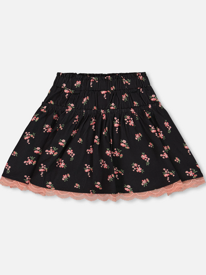 Girls Printed Flare Skirt