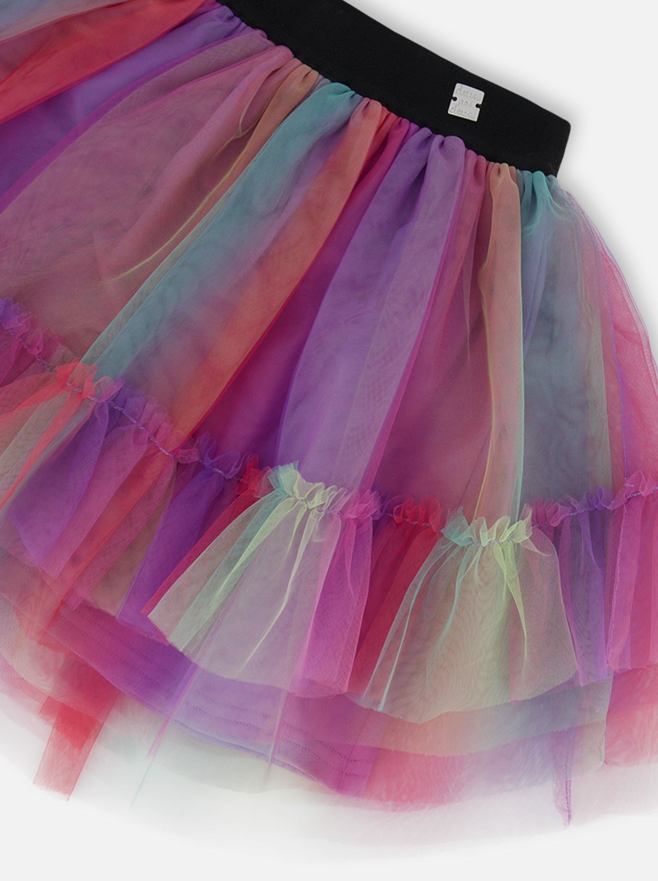 Girls Rainbow Tulle Skirt