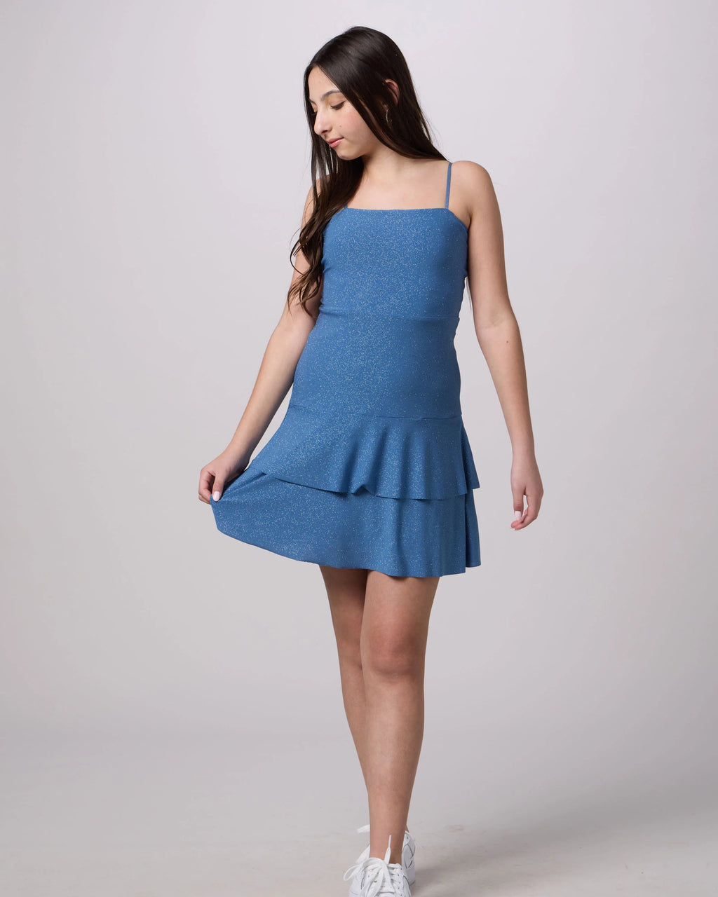 UDT Glitter Bow & Tier Dress _G5041I