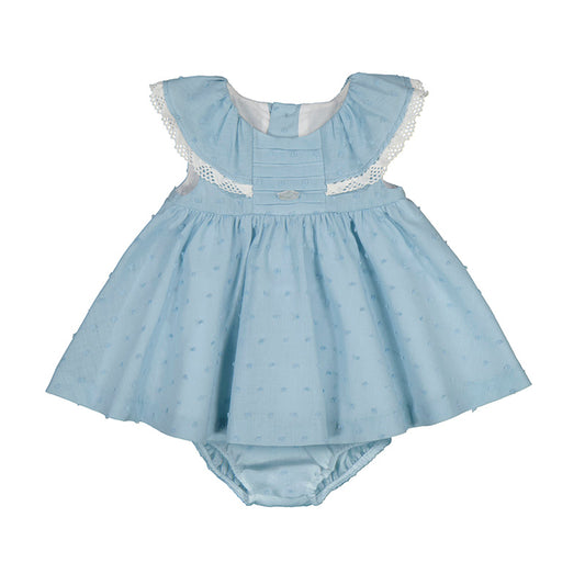 Mayoral Baby Newborn Dress_ 1805-42