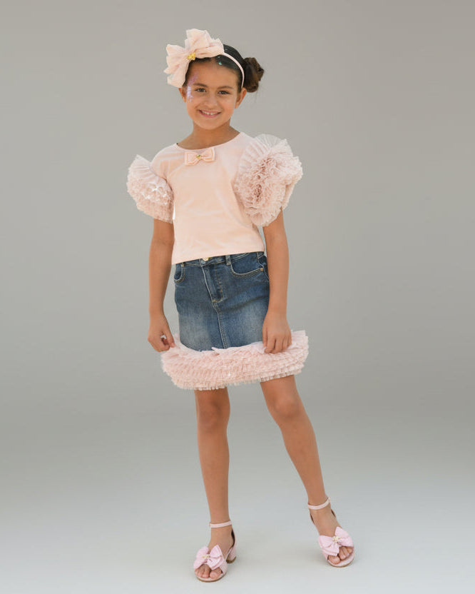 Angel Face Lessi Gigi Tulle Top & Skirt Set_ SS26LESSIGIGI