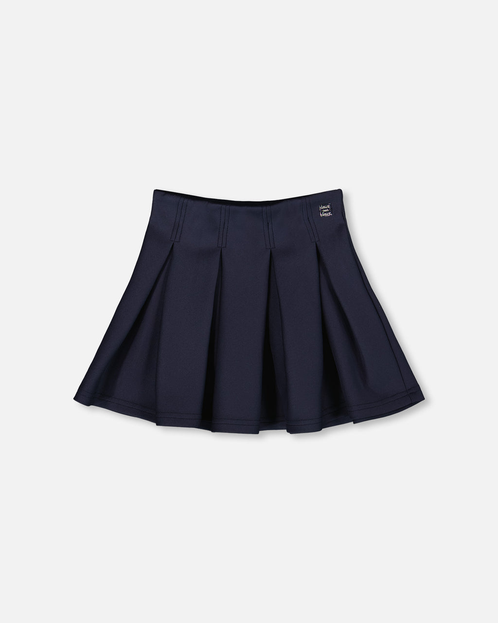 Deux Par Deux Girls Pleated Milano Skirt_ H20I80