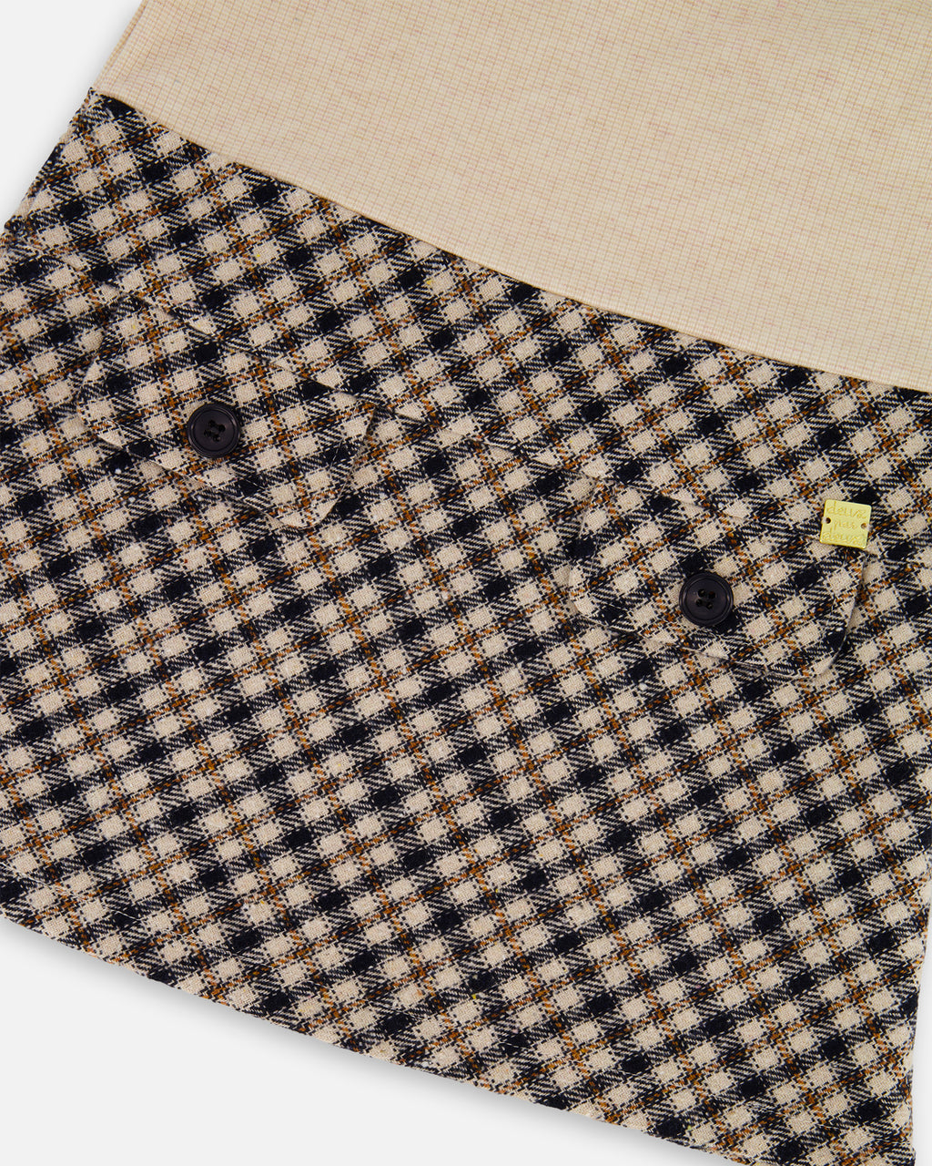 Deux Par Deux Girls Mock Neck Dress_ H20Q87