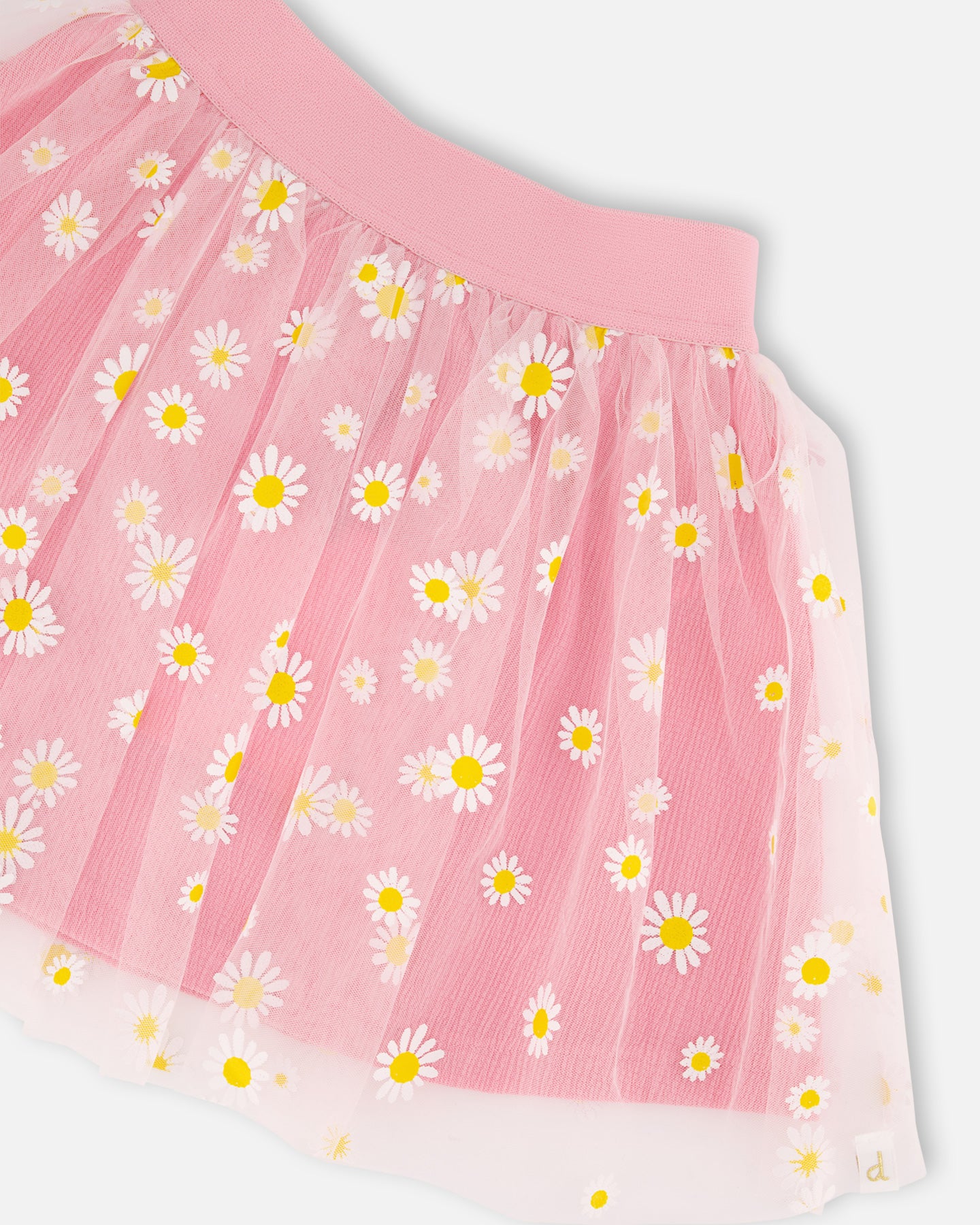 Deux Par Deux Girls Mesh Skirt_ H30I80