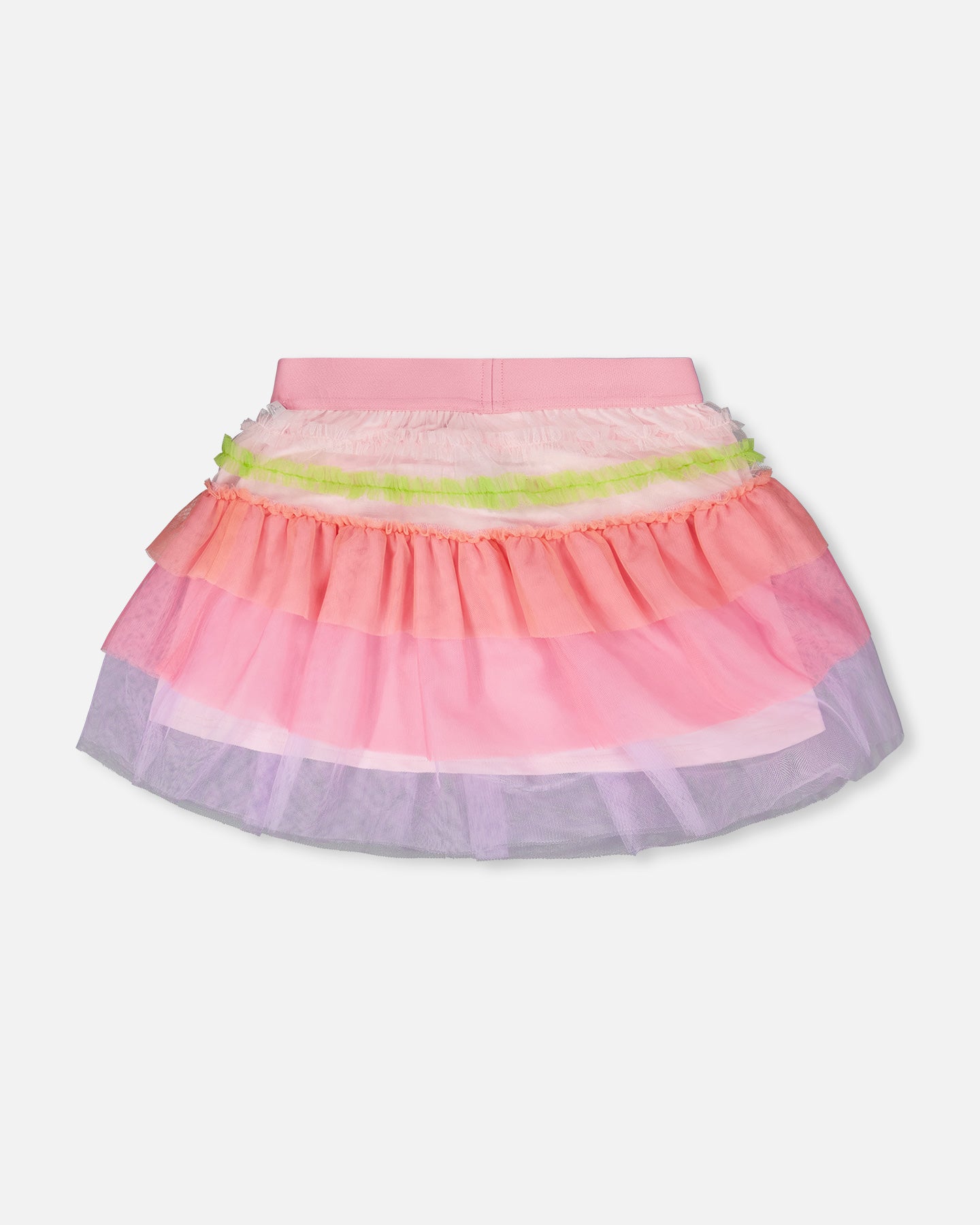 Deux Par Deux Girls Mesh Skirt_ H30M80