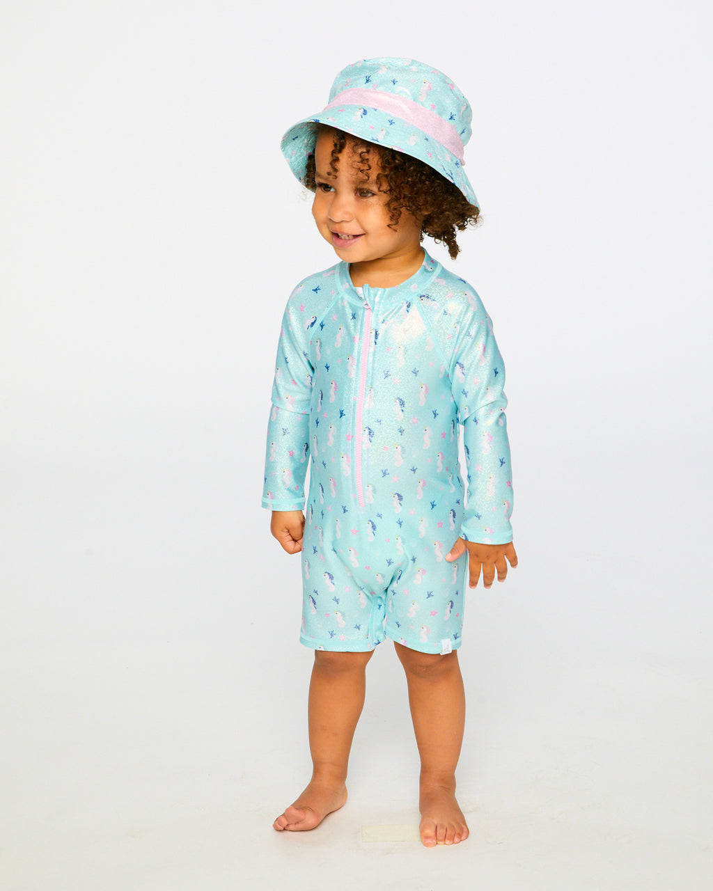Deux Par Deux Baby Girls Swimsuit_ H30OG60