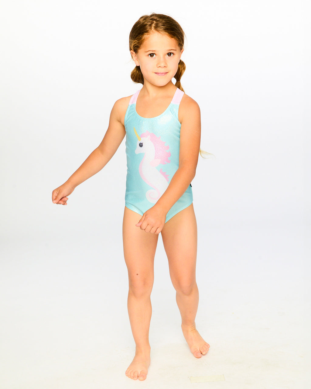 Deux Par Deux Girls One Piece Swimsuit_ H30OG90