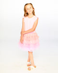 Deux Par Deux girls Mesh Dress_ H30Q90
